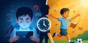 आपका स्क्रीन टाइम कितना होना चाहिए? - फोटो : AI